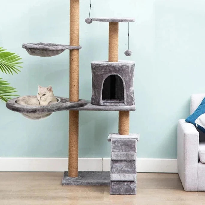 hamac pour chat - accessoire pour cadre d'escalade