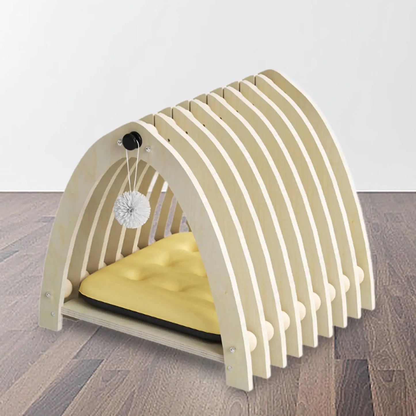 maison de jeu pour chat en bois