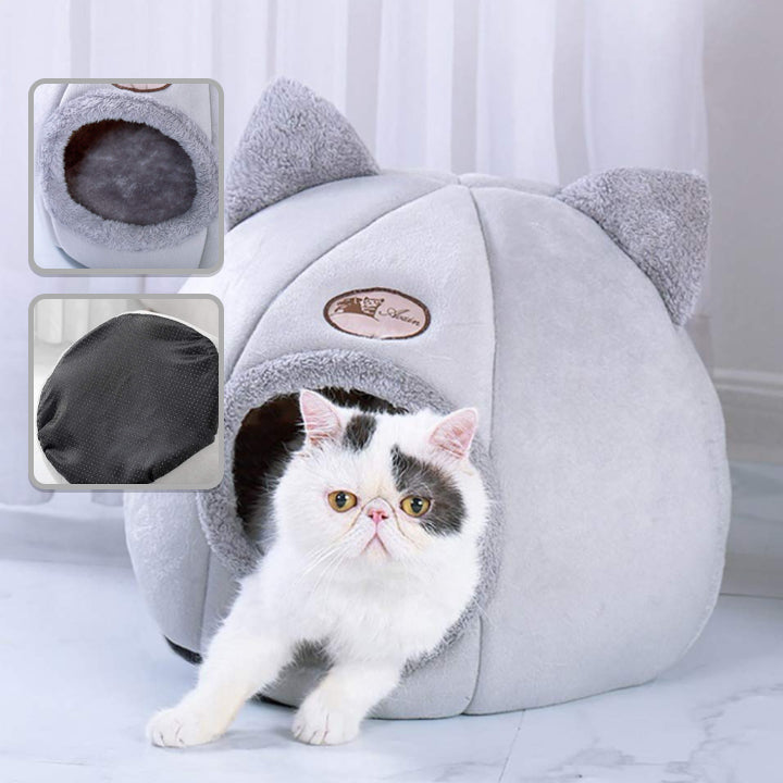 ComfyHouse™ - Niche pour chat ultra confortable